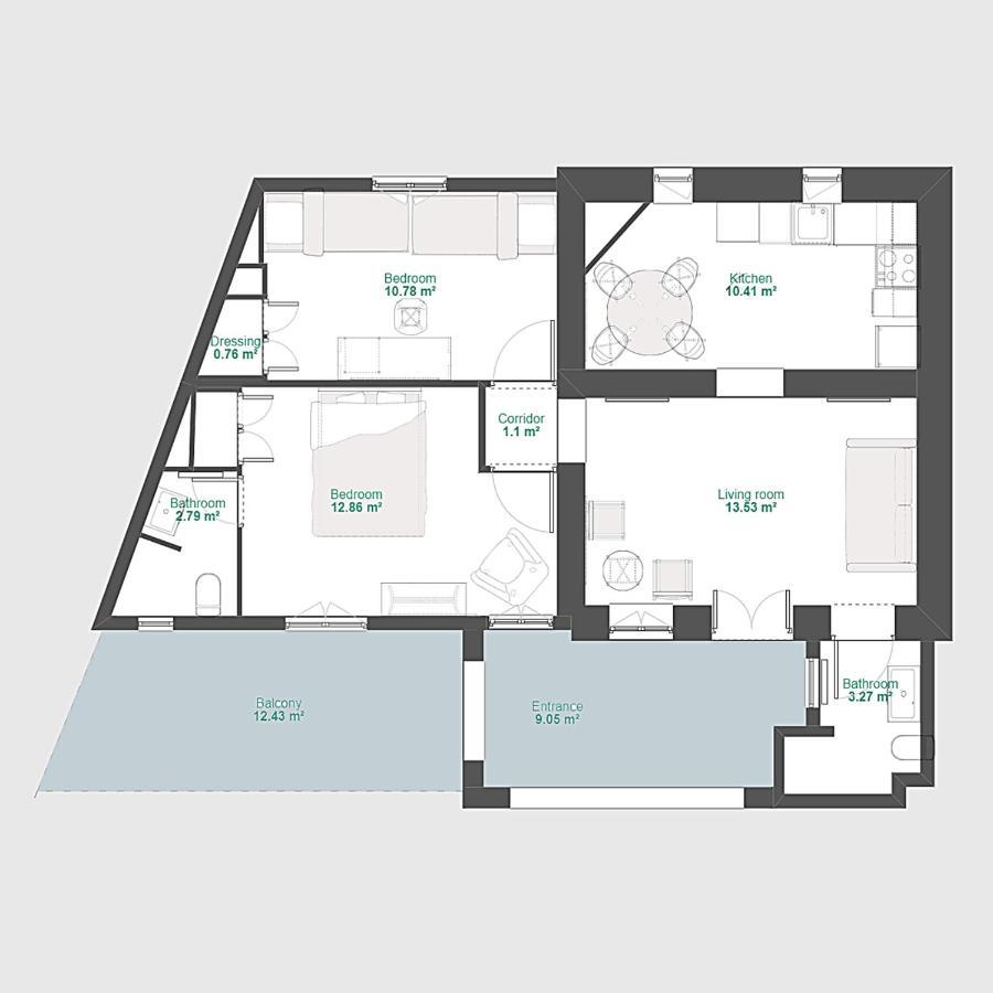 Вилла Zozef Family House Kambos  Экстерьер фото